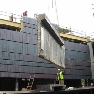 National Waterfront Museum at Swansea - Welsh Slate cladding