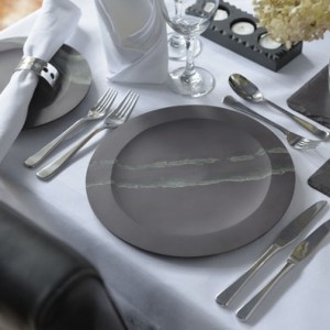 Skalūno indų kolekciją „Welsh Slate SlateWare“